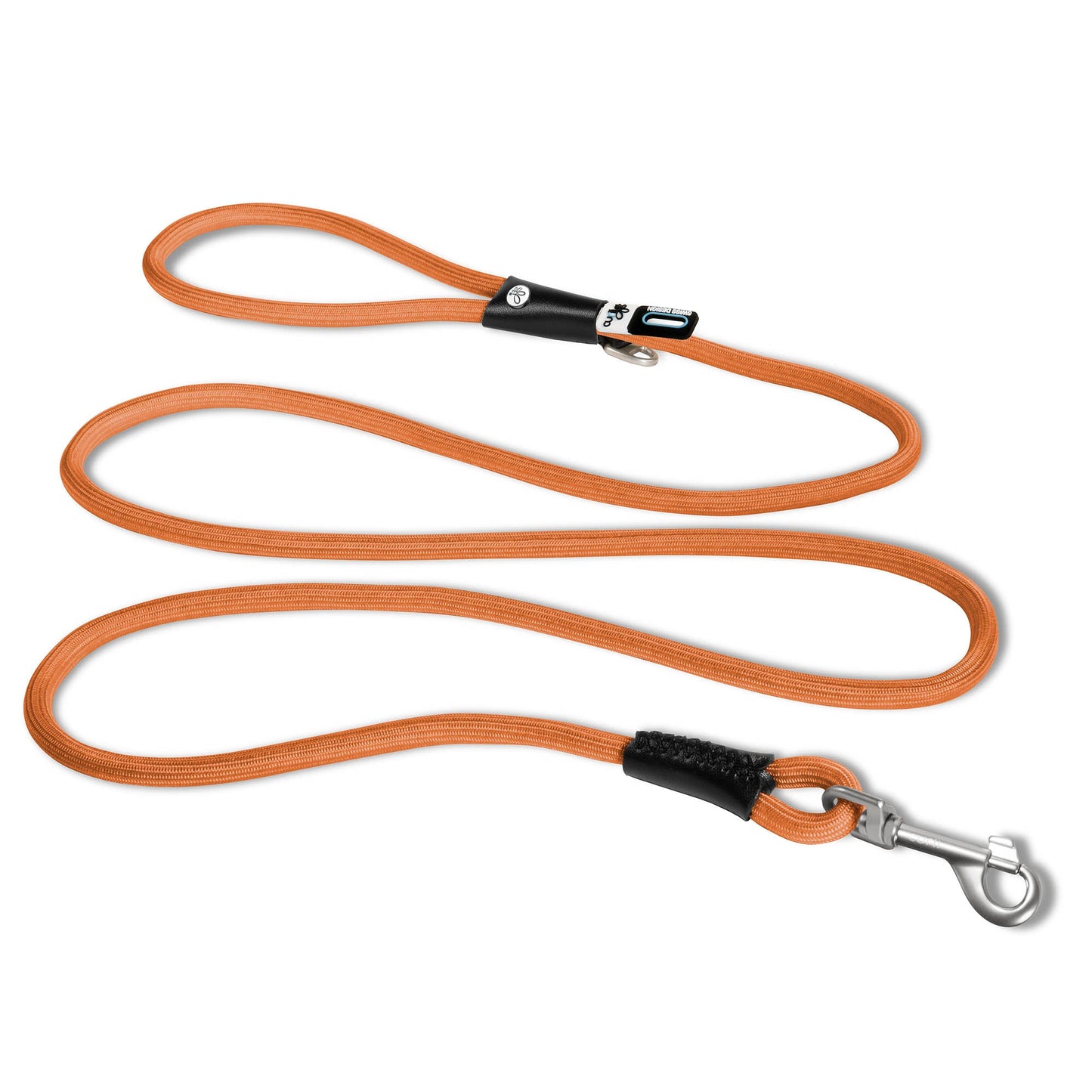 Curli Stretch Comfort Leash Orange M