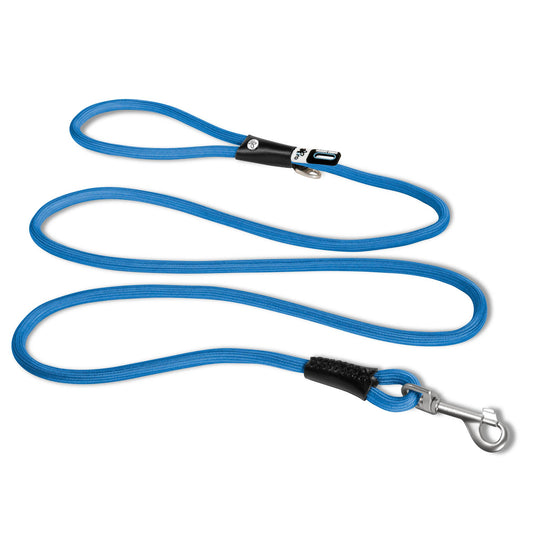 Curli Stretch Comfort Leash Blue M